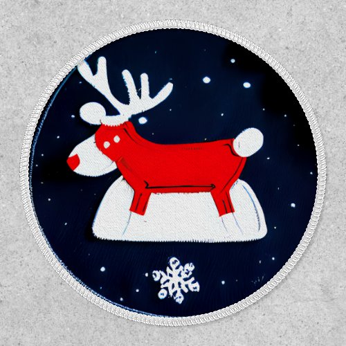 Cute Reindeer Patch