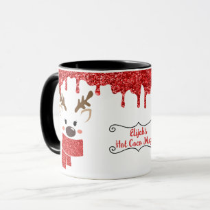 Cute Reindeer Personalize Mug