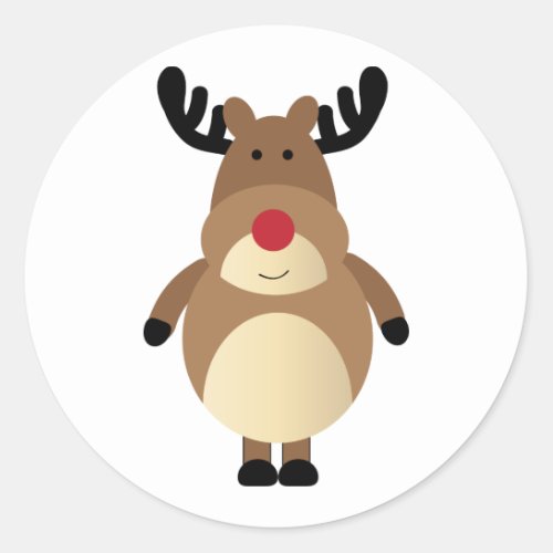 Cute Reindeer Sticker