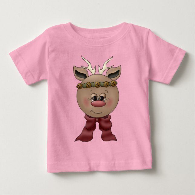 Cute Reindeer T-shirts (Front)