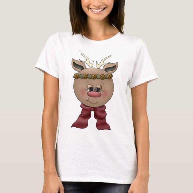 Cute Reindeer T-shirts (Front)