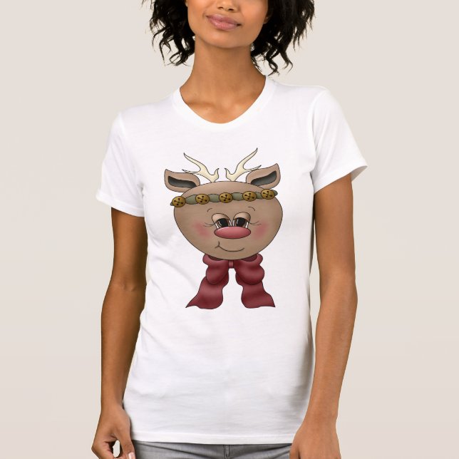 Cute Reindeer Tshirts and Gifts (Front)
