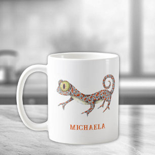 Cute Reptile Personalized Coffee Mug
