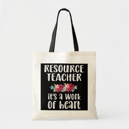 Cute Resource Teacher Resource Teaching  Tote Bag