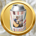 Cute Retro 40th Birthday Custom Photo Personalized Can Cooler<br><div class="desc">Create your own Cute Retro 40th Birthday Custom Photo Personalized Can Cooler. Can Cooler Koozie not keeping your beer can cold? Coozie making you crazy? Instead, grab a Zazzle insulated can cooler. Not only is this beer sleeve fully customizable on the front, back, and bottom, but it is also made...</div>
