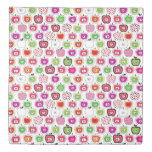 Cute retro apple pattern duvet cover