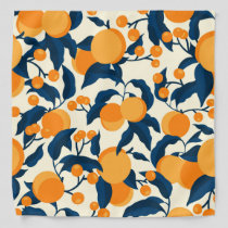 Cute Retro Apricot Pattern Bandana