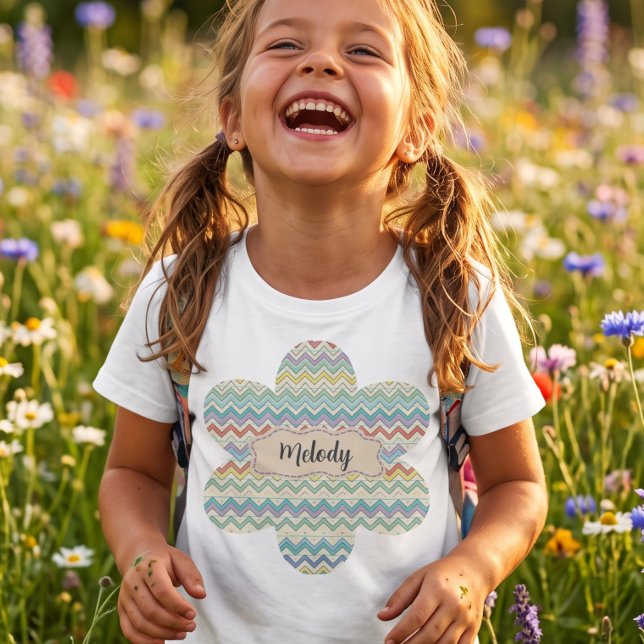 Cute Retro Back to School Pattern  T-Shirt (Creator Uploaded)