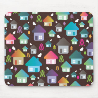 Cute retro brand new home pattern mousepad