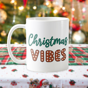 Cute Retro Christmas Vibes Coffee Mug