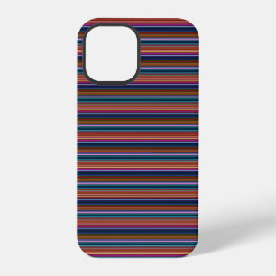 Cute retro colorful stripes iPhone 12 pro case