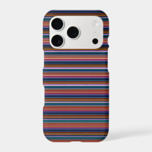 Cute retro colorful stripes iPhone 17 pro case