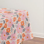 Cute Retro Floral Pattern Tablecloth