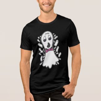 Cute Retro Ghost Fun Halloween Vintage Cartoon