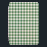 Cute Retro Green Gingham Plaid Pattern<br><div class="desc">Cute Retro Green Gingham Plaid Pattern Case</div>