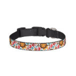 cute retro Lion kids illustration Pet Collar