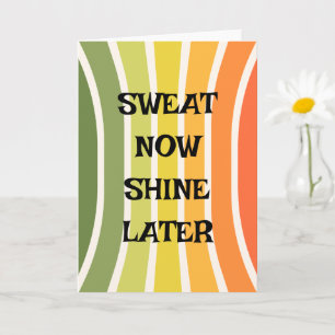 Cute Retro	Minimal Greeting Card Sweat now
