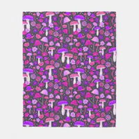Pastel Pink Checkered Sherpa Blanket Indie Room Decor Happy 