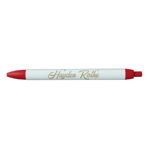 Cute Retro Pastel Blue Teacher Pen
