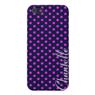 cute retro polka dot girly vintage iphone 5 case case for iPhone SE/5/5s