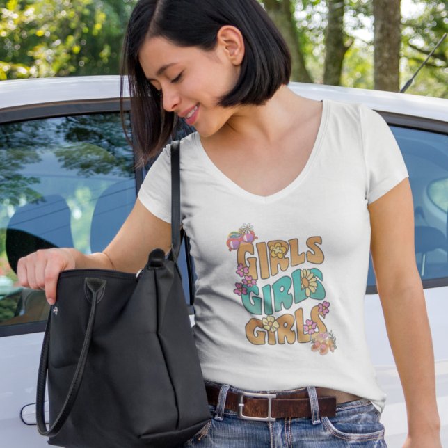 Cute Retro Quote Girls Positive Inspirational T-Shirt (Creator Uploaded)