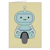 Cute Retro Robot Illustration (Front)