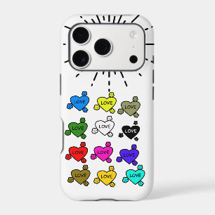 Cute Retro Stylish Hearts Pattern Newest Case-  iPhone 17 Pro Case