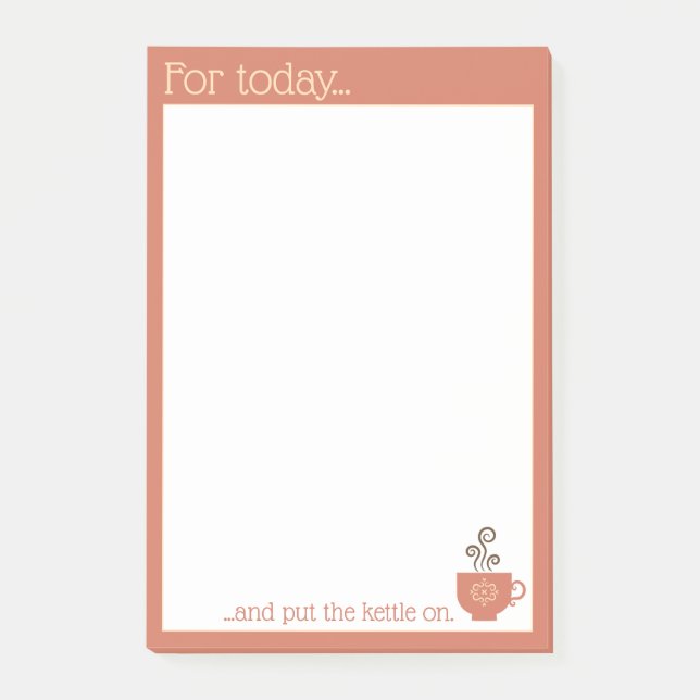 Cute Retro To Do List Post-it Notes (Front)