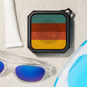 Cute Retro Trendy Stripes Bluetooth Speaker