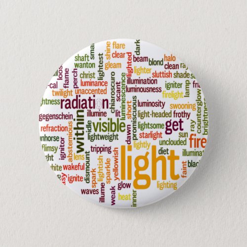 Cute Retro Vintage Lovely Light text gifts Pinback Button