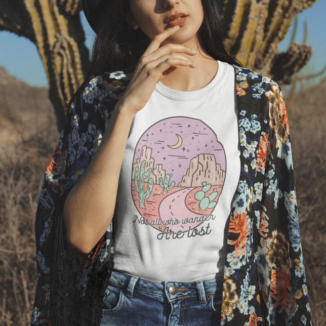 Cute Retro Wanderlust T-Shirt (Creator Uploaded)