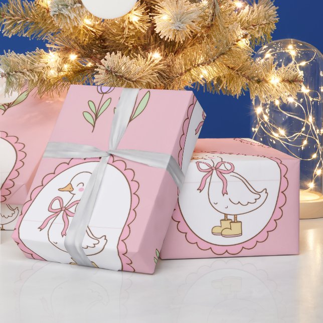 Cute retro  wrapping paper (Holidays)