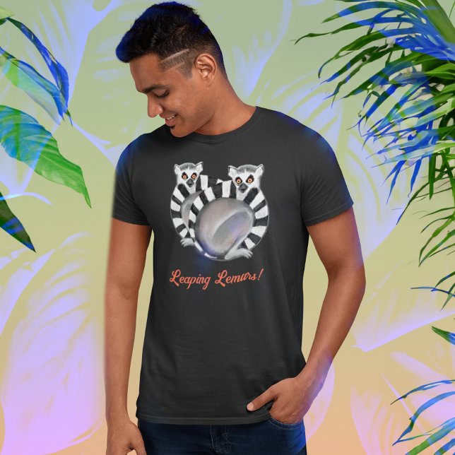 Cute Ring-tailed Lemur of Madagascar T-Shirt (Creator Uploaded)