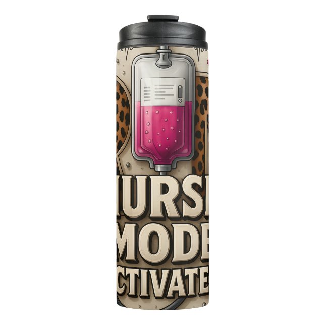 Cute RN Nurse Thermal Tumbler (Front)