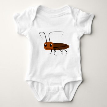 Cute Roach Baby Bodysuit by Barzee at Zazzle