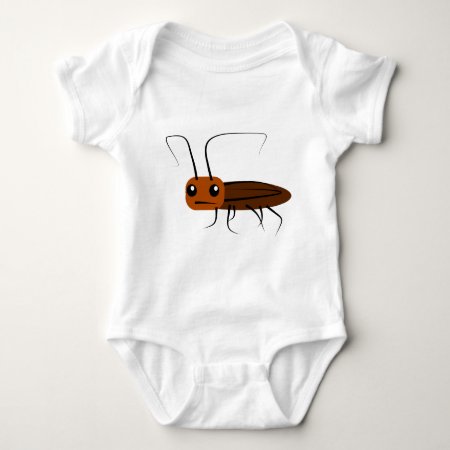 Cute Roach Baby Bodysuit