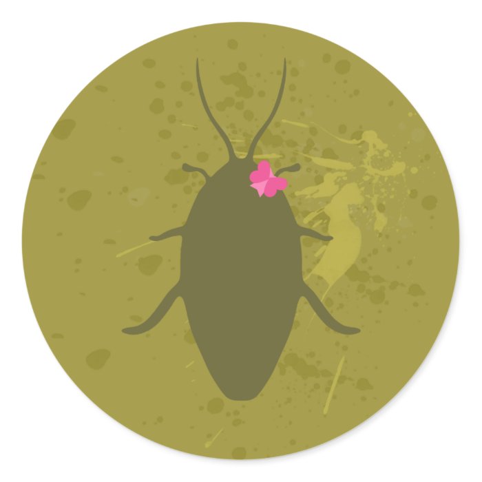 Cute Roach Sticker