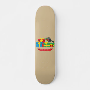 Cute Robin And The Four Colorful Gifts Skateboard