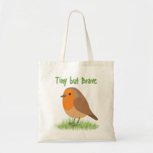 Cute Robin Bird Tote Bag