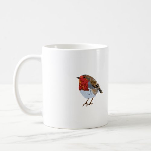 Cute Robin Drawing Coffee Mug