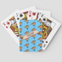 Cute Robin Rockin' Robin Poker Club Retro Pattern