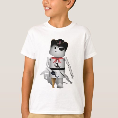 Cute Robo_x9 Pirate T_Shirt