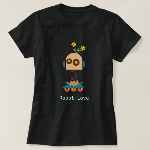 Cute robot design T_Shirt