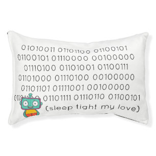 Cute Robot Dog Bed