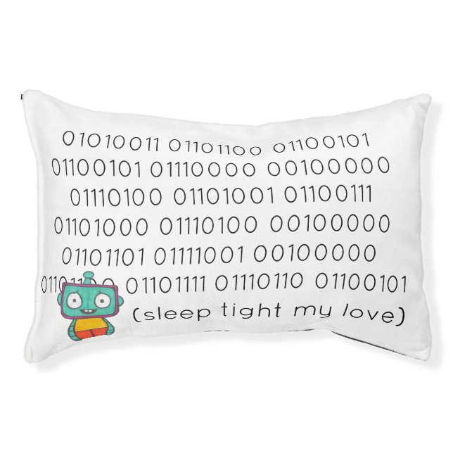 Cute Robot Dog Bed (Front)