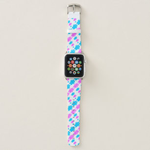 Cute robot familly pattern apple watch band