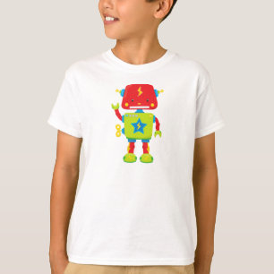 Cute Robot, Funny Robot, Colorful Robot, Robotics T-Shirt