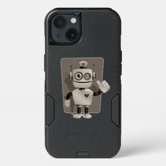Cute Robot iPhone 13 Case