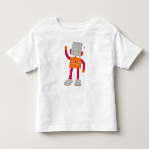 Cute Robot Silly Robot Funny Robot Robotics Toddler T_shirt