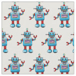 cute robot toy fabric